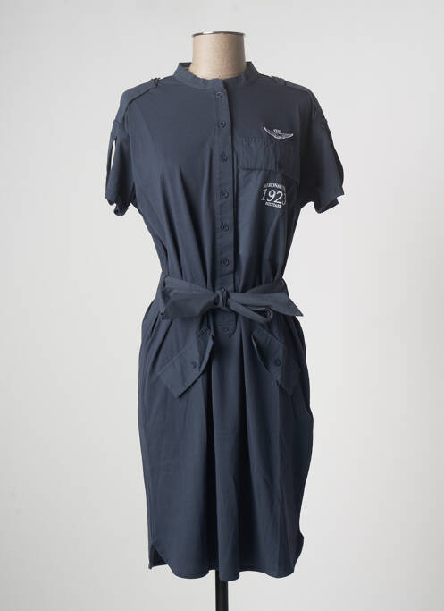 Rochie midi albastru AERONAUTICA femeie