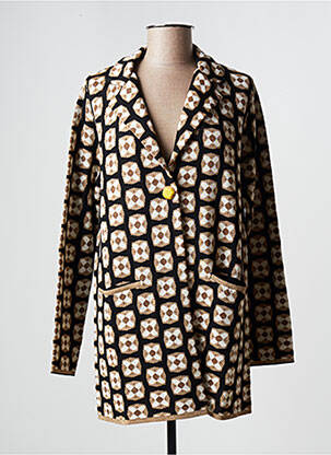 Vestă cu mâneci lungi negru MALIPARMI femeie