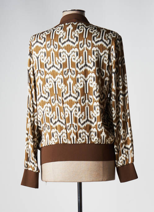 Geacă maro BAZAR DELUXE femeie