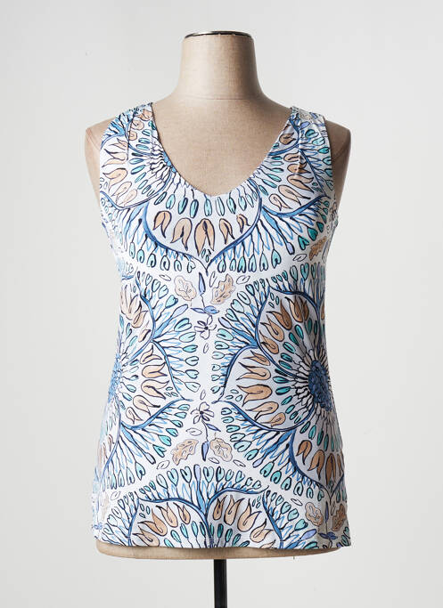 Top albastru MALIPARMI femeie