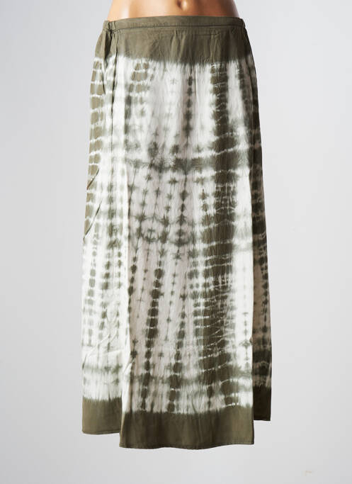 Fustă lungă verde FIVE femeie