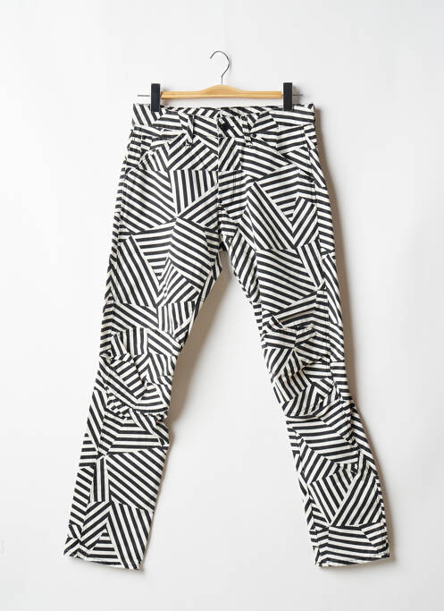 Pantalon slim negru RAW-7 bărbat