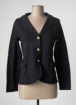 Sacou buzunare negru LAZY & COSY femeie