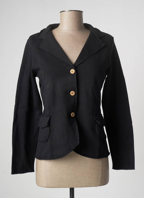 Sacou negru LAZY & COSY femeie