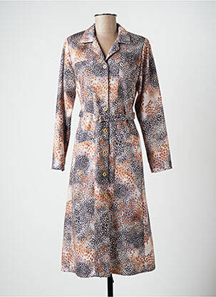 Rochie midi bej KELLY femeie