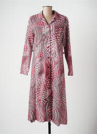 Rochie midi mâneci lungi mâneci lungi roz ANNE KELLY femme