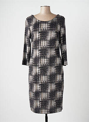 Rochie midi negru FRANK LYMAN femeie