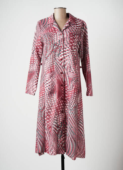 Rochie midi roz ANNE KELLY femeie