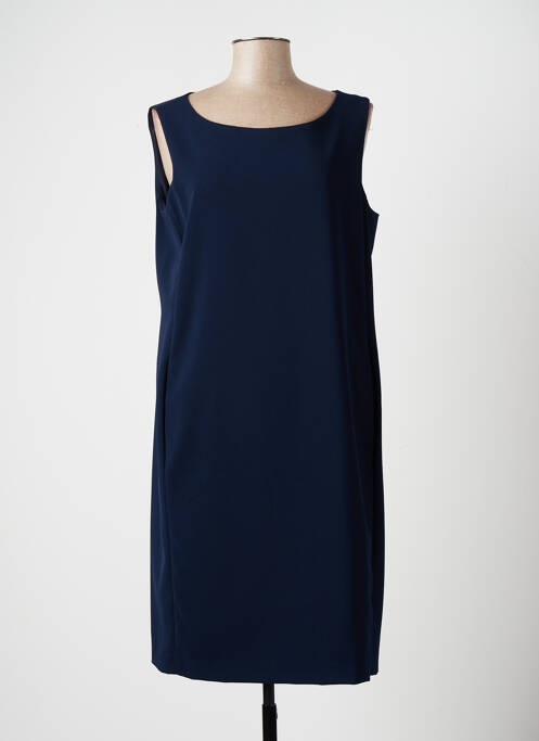 Rochie midi albastru GINA BACCONI femeie