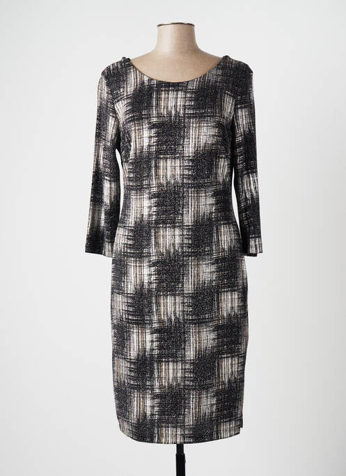 Rochie midi negru FRANK LYMAN femeie