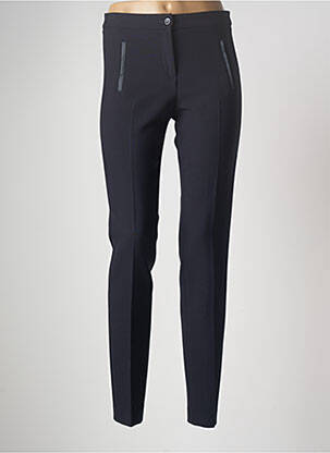 Pantalon slim albastru BRUNO SAINT HILAIRE femeie