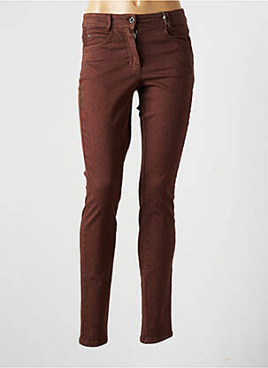 Pantalon slim maro BASLER femeie