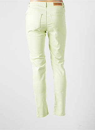 Pantalon slim talie joasă talie joasă verde FABER femeie