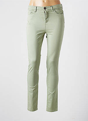 Pantalon slim verde MAYJUNE femeie