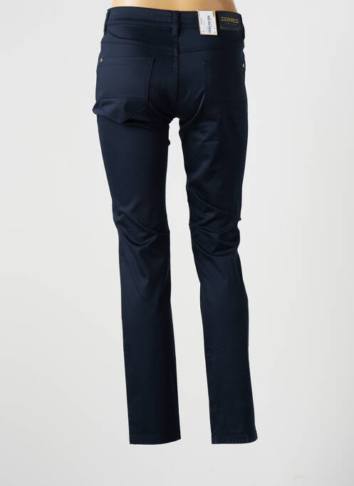 Pantalon slim albastru ZERRES femeie