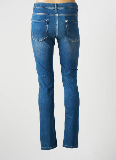 Blugi cu croială slim albastru CAROLINE BISS femeie