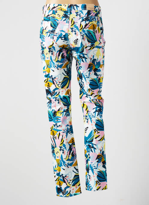 Pantalon slim albastru TRUSSARDI JEANS femeie