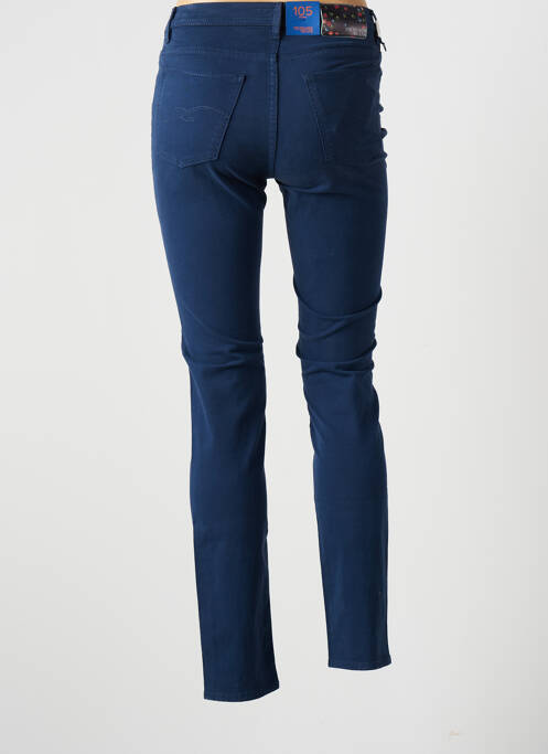 Pantalon slim albastru TRUSSARDI JEANS femeie
