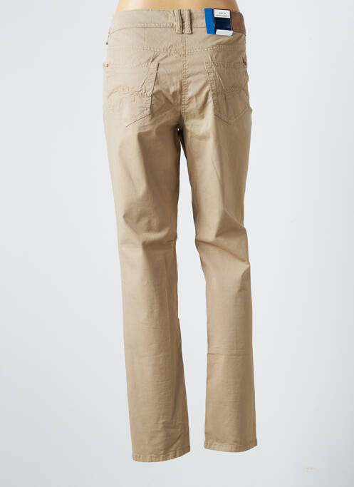 Pantalon slim maro ATELIER GARDEUR femeie