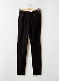 Pantalon slim elasticitate mărime normală maro MAYJUNE femme