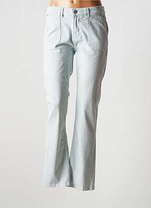 Blugi cu croială dreaptă albastru TRAMONTANA femeie