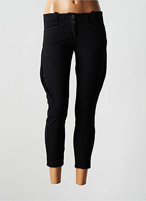 Pantalon 7/8 negru EUROPEAN CULTURE femeie
