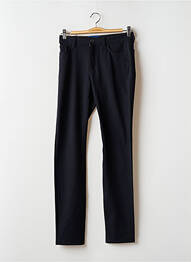 Pantalon slim țesătură poplin mărime normală albastru TRUSSARDI JEANS femme