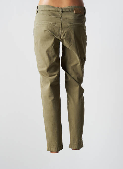 Pantalon 7/8 verde EVA KAYAN femeie