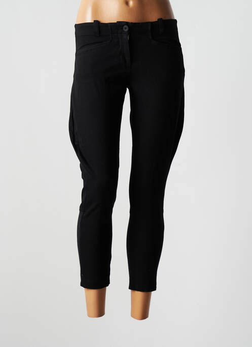 Pantalon 7/8 negru EUROPEAN CULTURE femeie