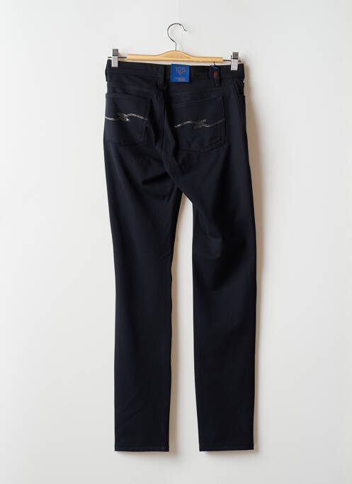 Pantalon slim albastru TRUSSARDI JEANS femeie
