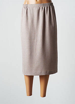 Fustă midi bej SOMMERMANN femeie