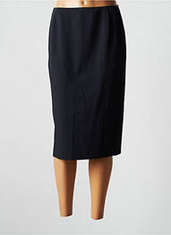 Fustă midi elasticitate albastru BASLER femme