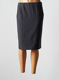 Fustă midi elasticitate gri SOMMERMANN femme