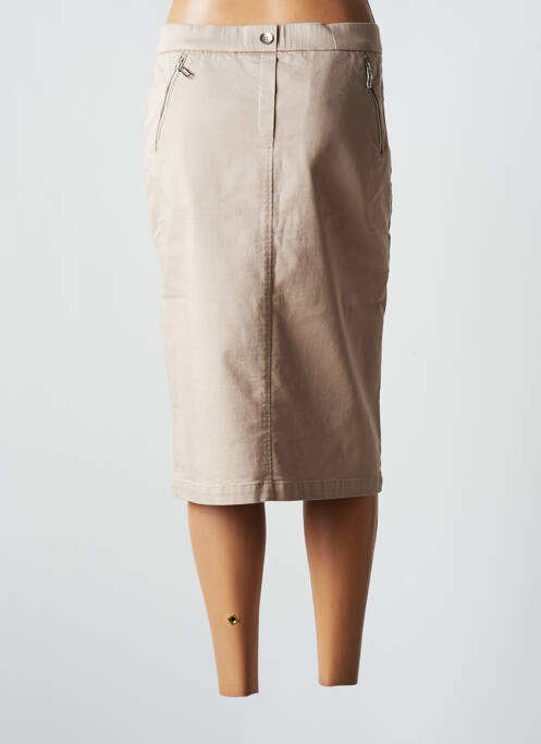 Fustă midi bej SOMMERMANN femeie