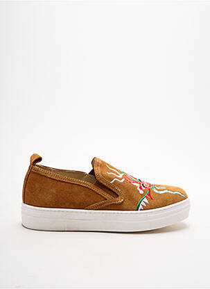 Slip-on-uri maro CHARLY AMAR femeie