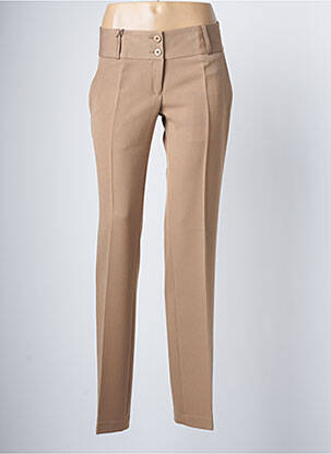 Pantalon slim mărime normală mărime normală bej SCRIPTA femeie