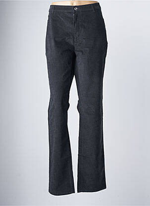 Pantalon drept elasticitate mărime normală negru SAINT HILAIRE femeie
