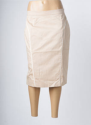 Fustă midi bej SAINT HILAIRE femeie