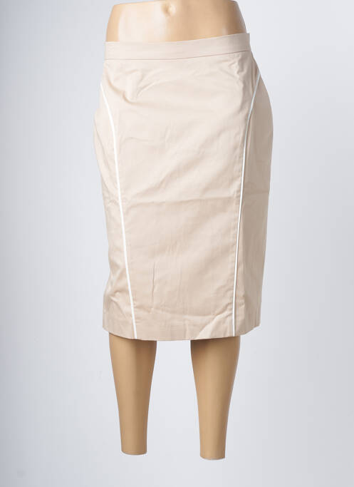 Fustă midi bej SAINT HILAIRE femeie