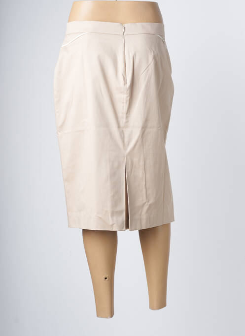 Fustă midi bej SAINT HILAIRE femeie