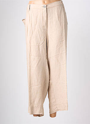 Pantalon larg bej KJBRAND femeie