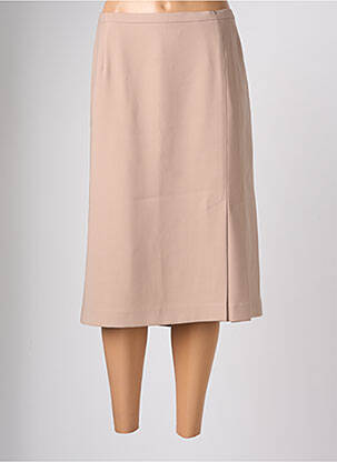 Fustă midi bej HORTENSIA femeie