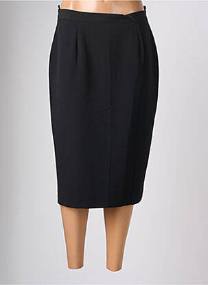 Fustă midi negru JEAN DELFIN femeie
