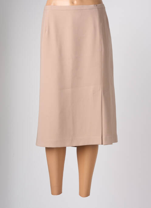Fustă midi bej HORTENSIA femeie