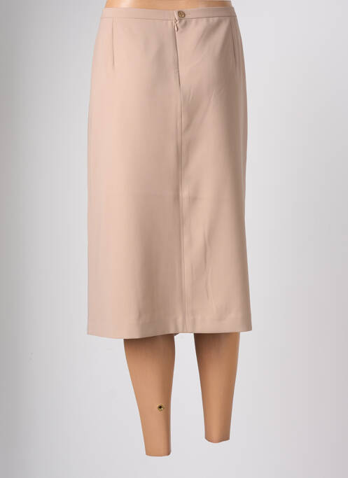 Fustă midi bej HORTENSIA femeie