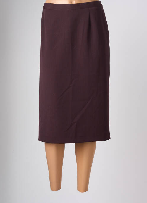 Fustă midi violet FRANCOISE F femeie