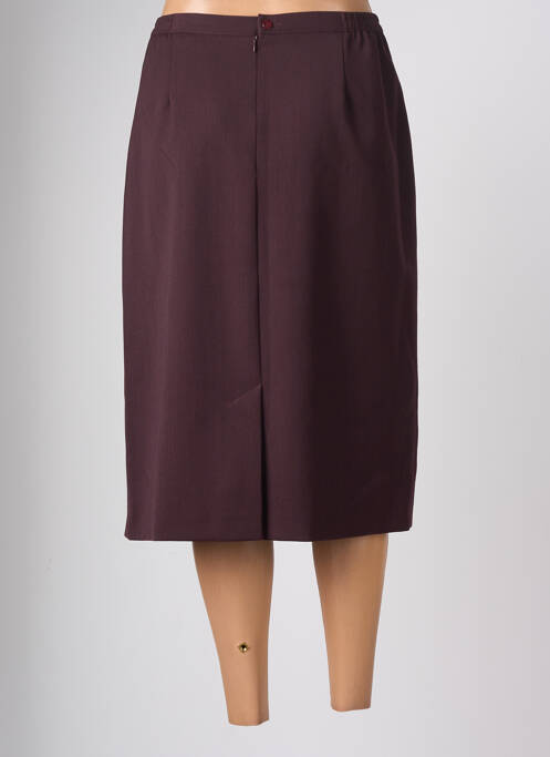 Fustă midi violet FRANCOISE F femeie