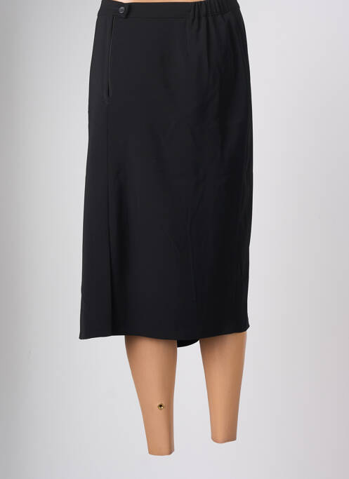 Fustă midi negru ELSSA femeie