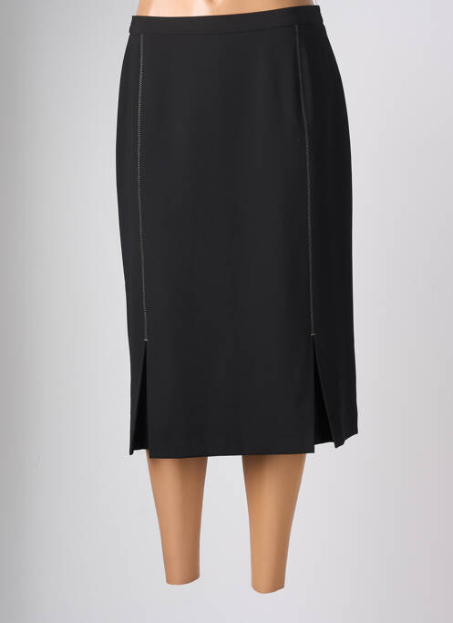 Fustă midi negru FRANCOISE F femeie