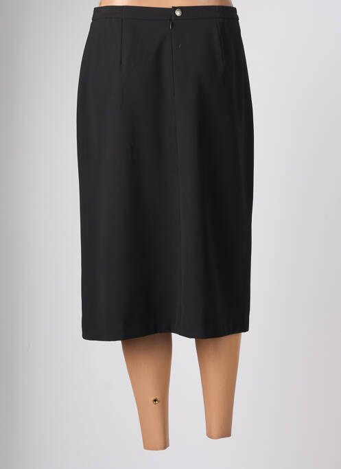 Fustă midi negru FRANCOISE F femeie